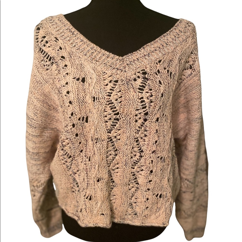 Chunky knit sweater